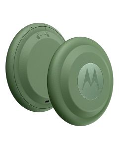Motorola Moto Tag, Tracker Bluetooth + UWB, Protezione IP67, Google Trova Il Mio Dispositivo, Durata della Batteria Fino a Un Anno, Batteria sostituibile, Jade Green